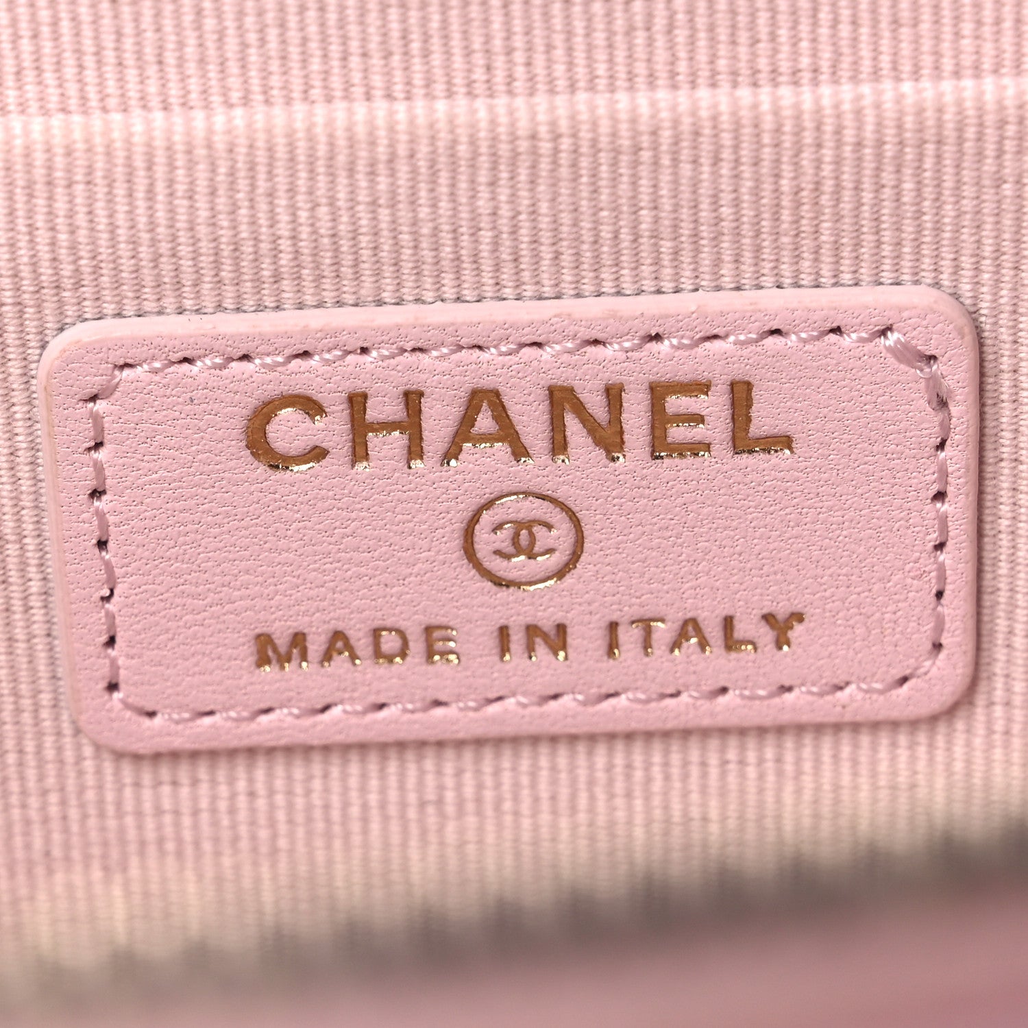 Chanel Lambskin Quilted Small Top Handle Vanity Case With Chain Light Pink 6 of 12