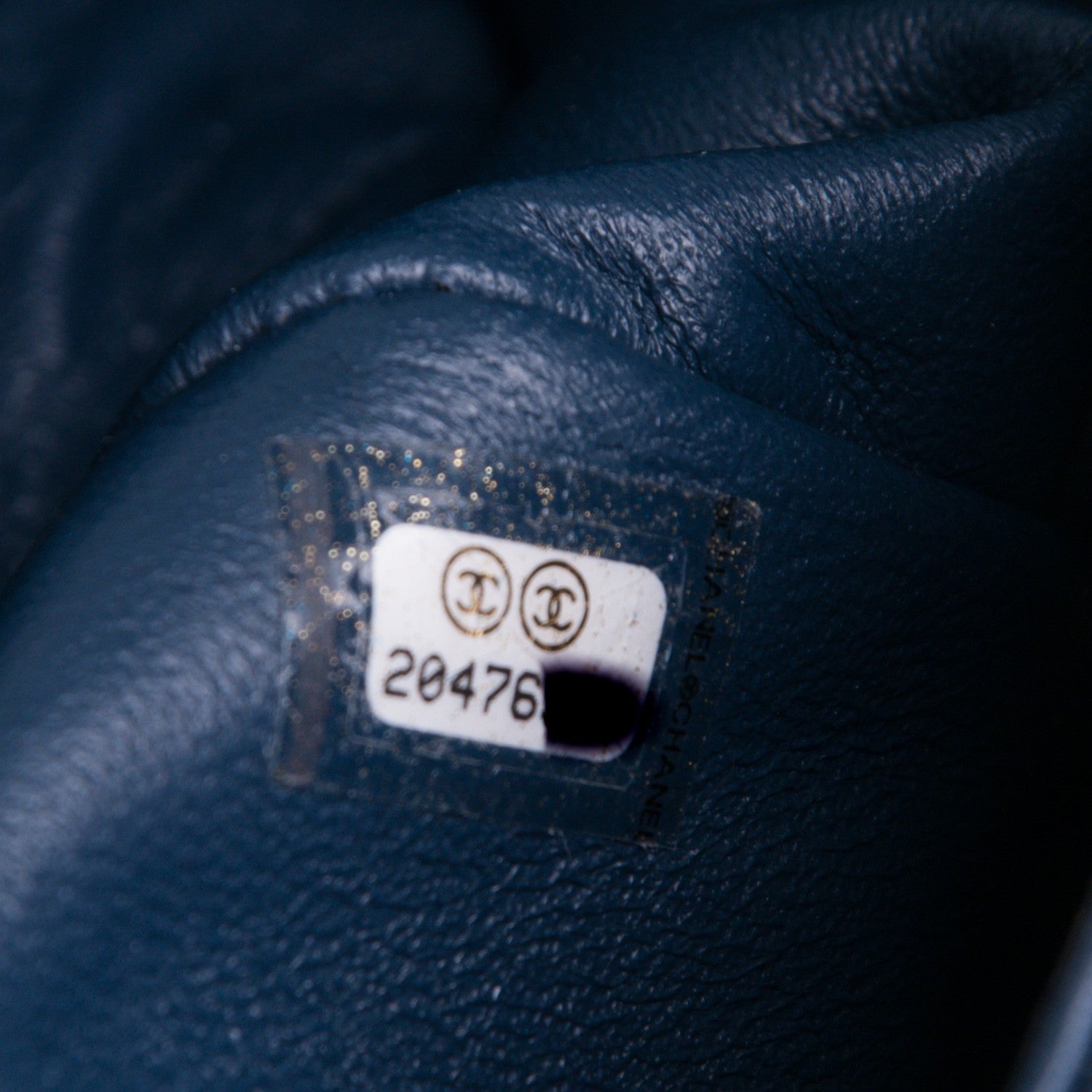 Chanel Patent Calfskin Quilted Mini Rectangular Flap Blue 7 of 8