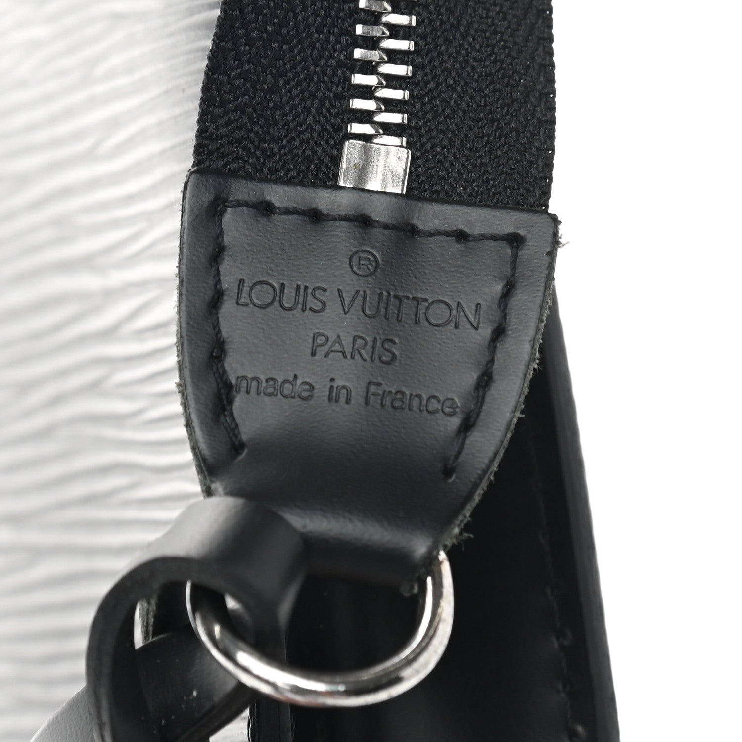 Louis Vuitton Epi Pochette Accessories 24 Black 5 of 6