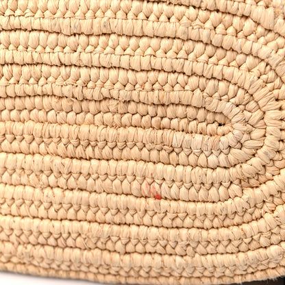 Loewe Raffia Small Elephant Basket Tote Bag Natural Tan 12 of 12
