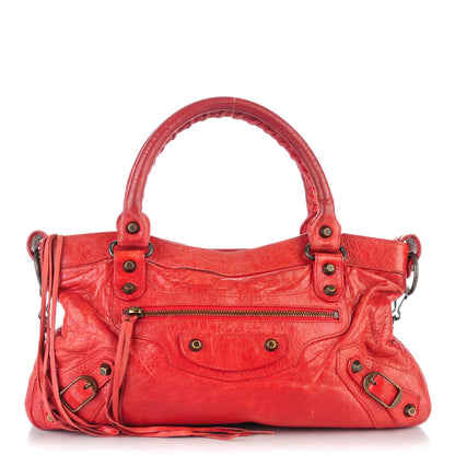 Balenciaga Chevre Classic Hardware First Rouge Vermillon 1 of 10