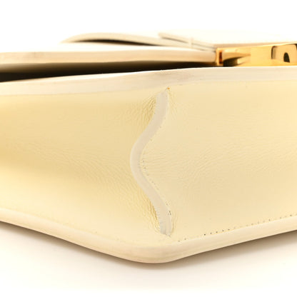 Christian Dior Grained Calfskin 30 Montaigne Flap Bag White 10 of 18