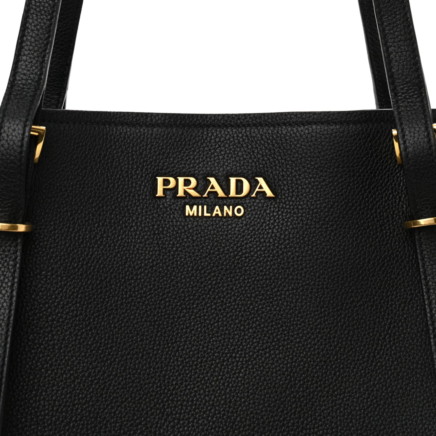 Vitello Daino Tote Black