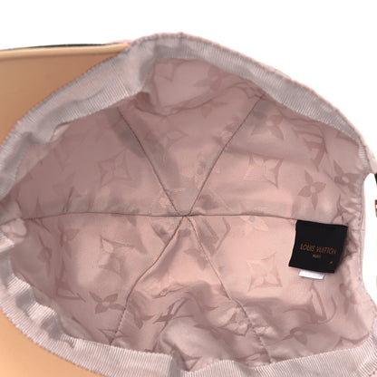 Louis Vuitton Polyester Silk Monogram LV Get Ready Cap M Pink 6 of 8