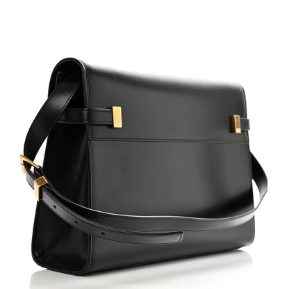 Saint Laurent Smooth Calfskin Manhattan Shoulder Bag Black 3 of 11