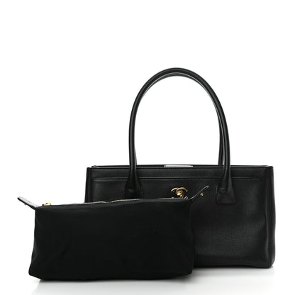 Chanel Caviar Medium Cerf Executive Shopper Tote Black 3 of 12