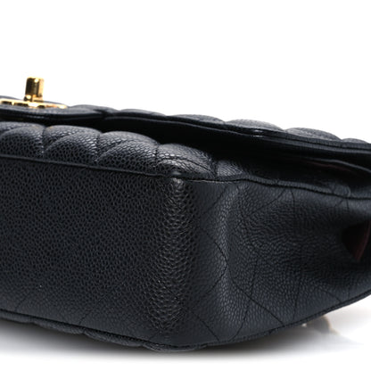 Chanel Caviar Quilted Medium Double Flap Black 11 of 11