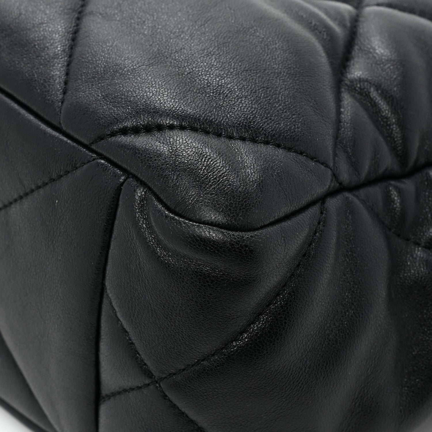 Chanel Lambskin Quilted Chanel 19 Shopping Bag Black 11 of 13