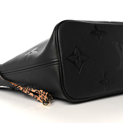 Louis Vuitton Empreinte Monogram Giant Wild At Heart Neverfull MM Black 7 of 11