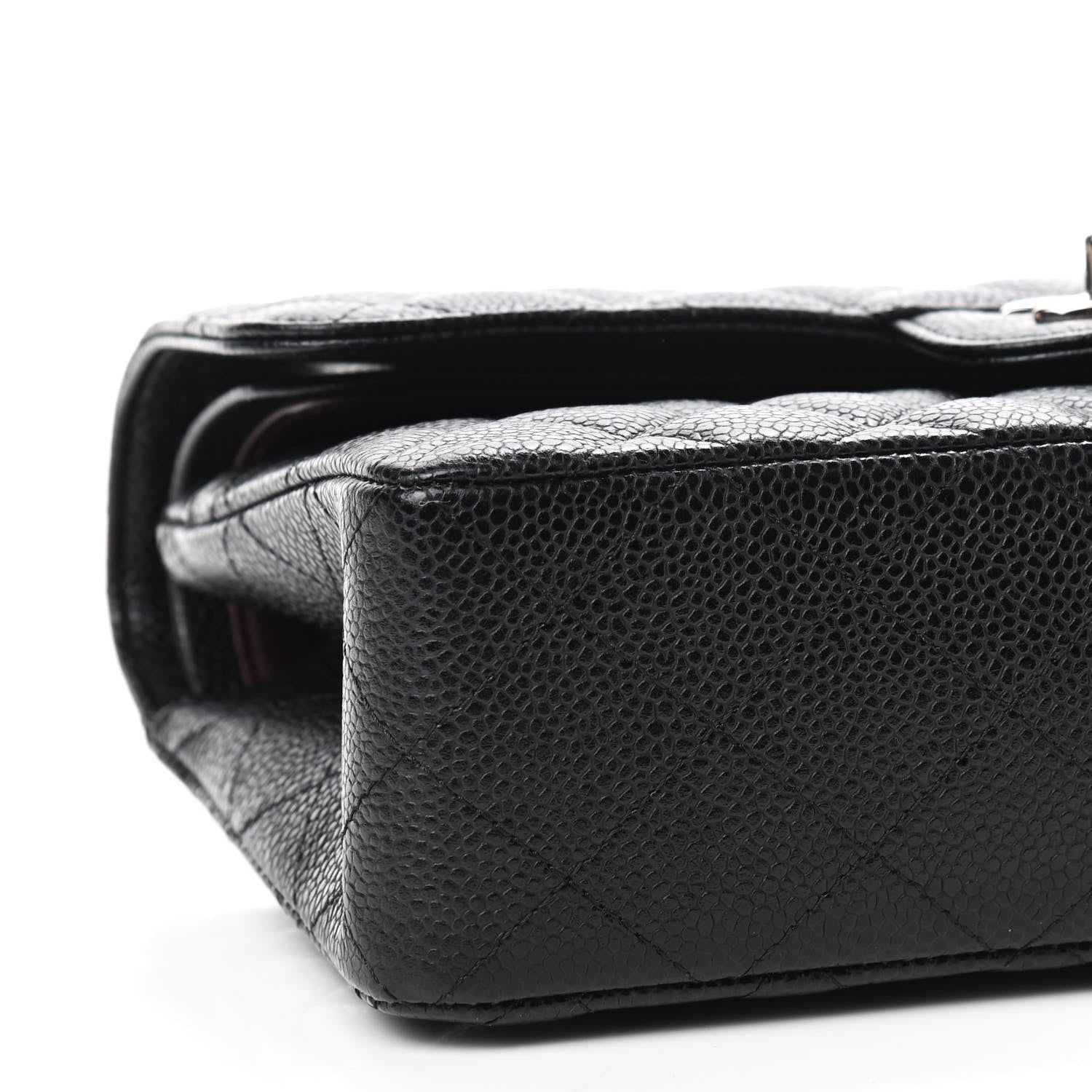 Chanel Caviar Quilted Small Double Flap Black 7 of 8