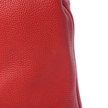 Gucci Pebbled Calfskin Large Soho Hobo Tabasco Red 8 of 15