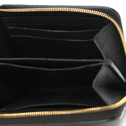 Louis Vuitton Empreinte Zippy Coin Purse Black 5 of 10