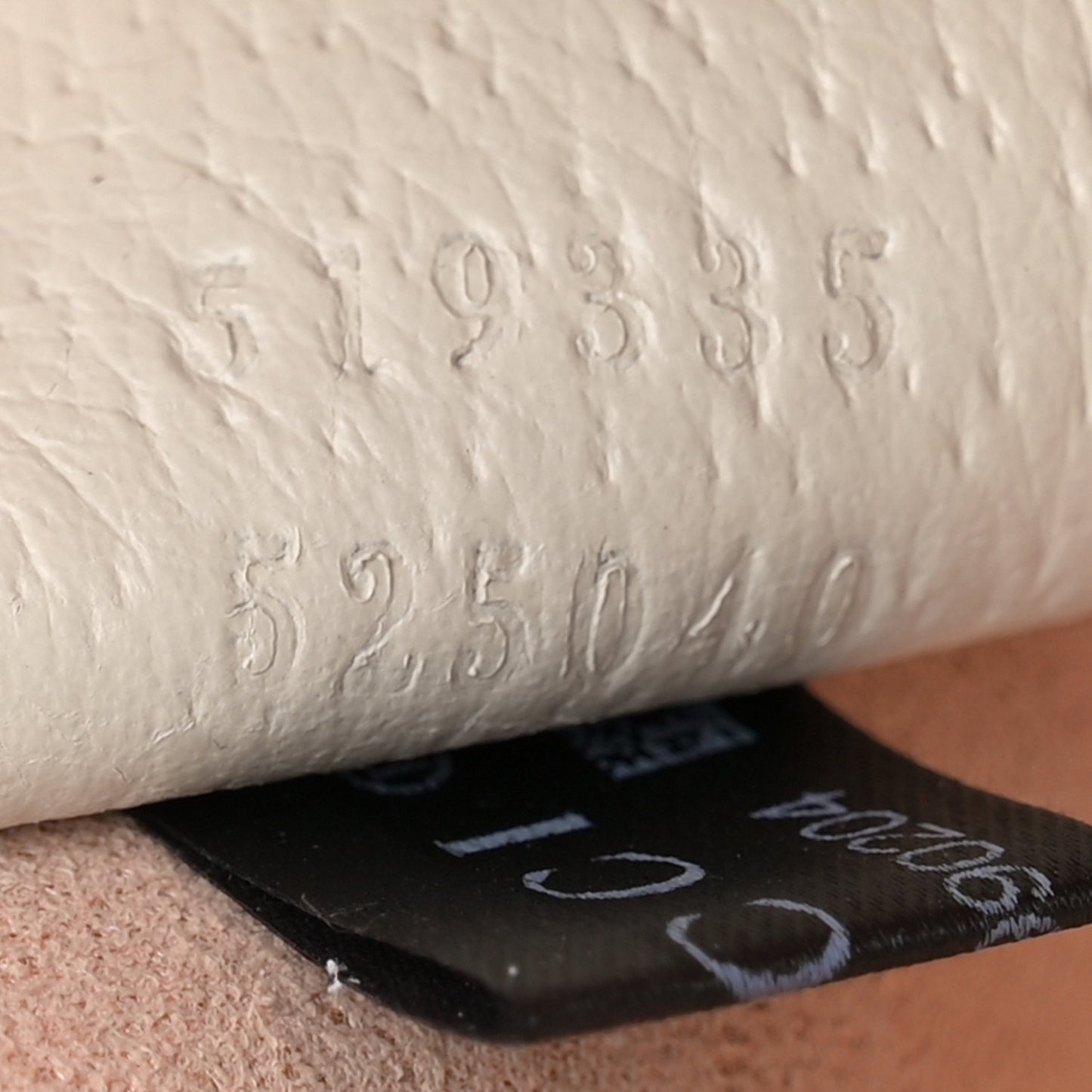 GG Supreme Monogram Flora Web Ophidia Vertical Shopping Tote White