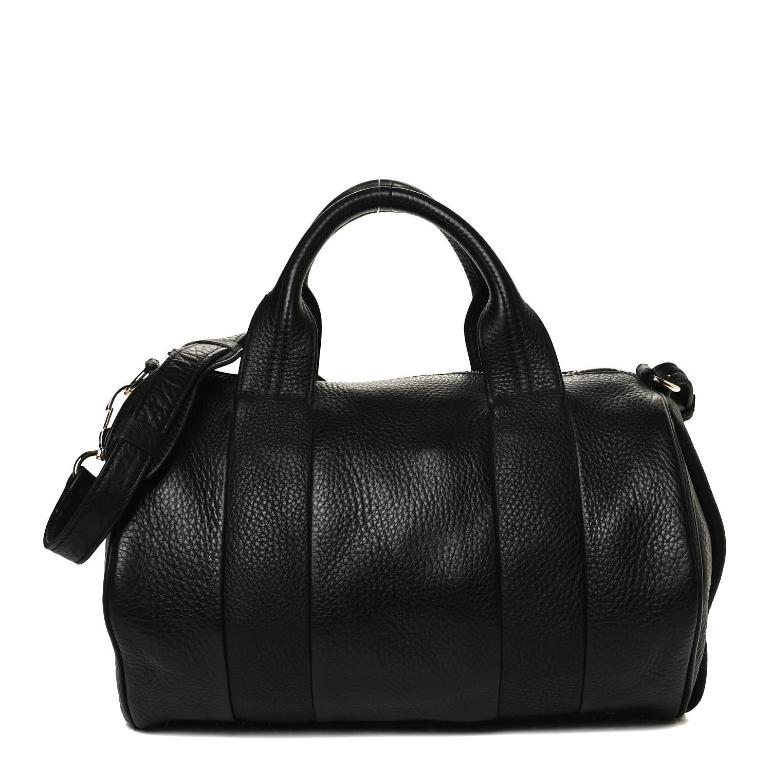 Alexander Wang Pebbled Lambskin Rocco Black Pale Gold Hardware 1 of 8