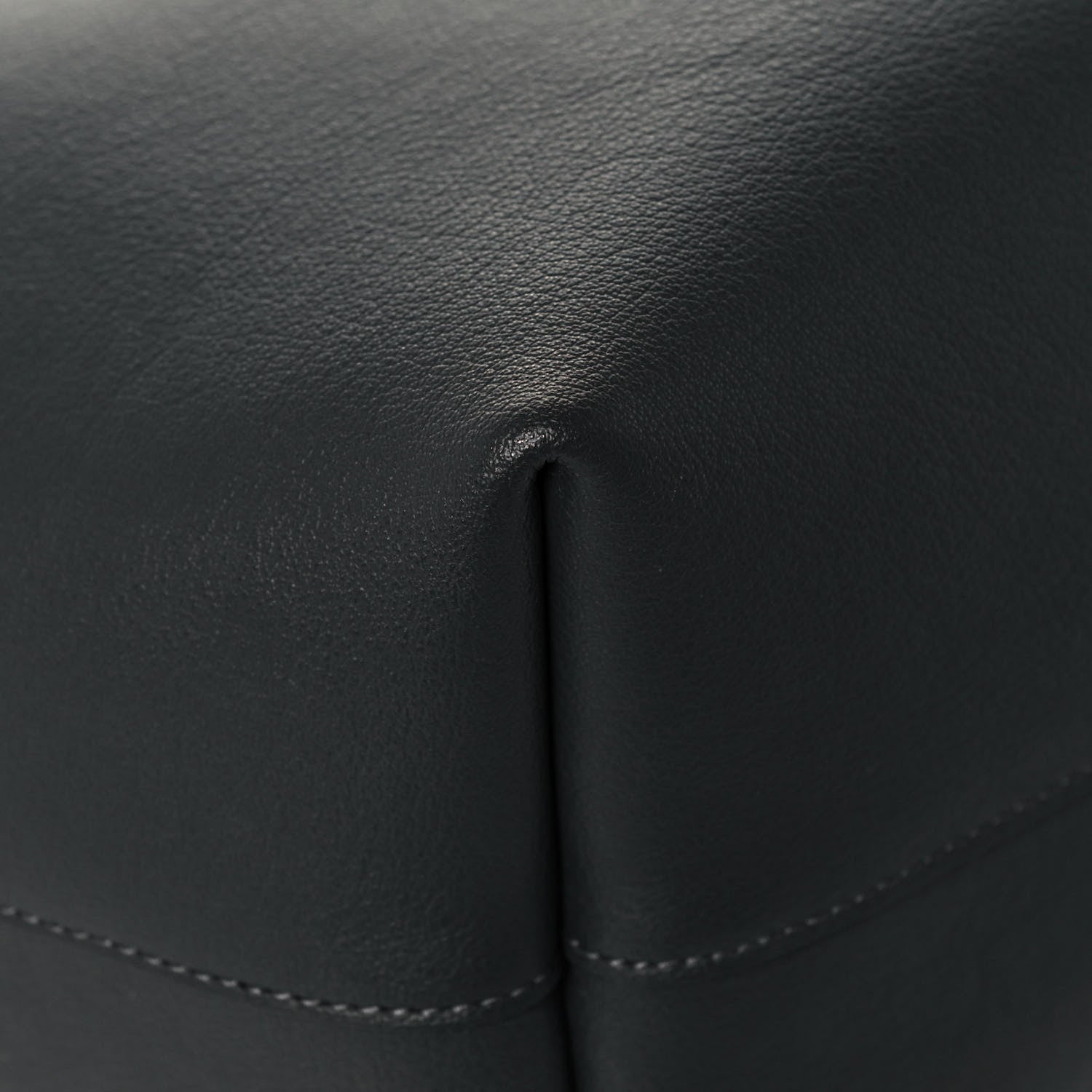 Saint Laurent Calfskin Large Shopping Tote Storm 10 of 14