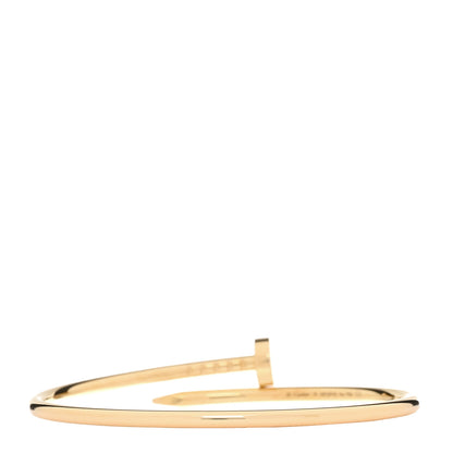 Cartier 18K Yellow Gold Small Juste Un Clou Bracelet 15 3 of 6
