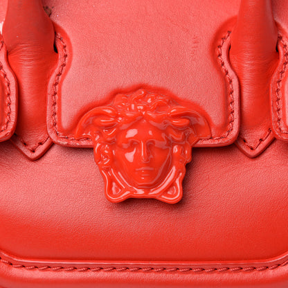 Versace Calfskin Small Palazzo Empire Bag Red 12 of 14