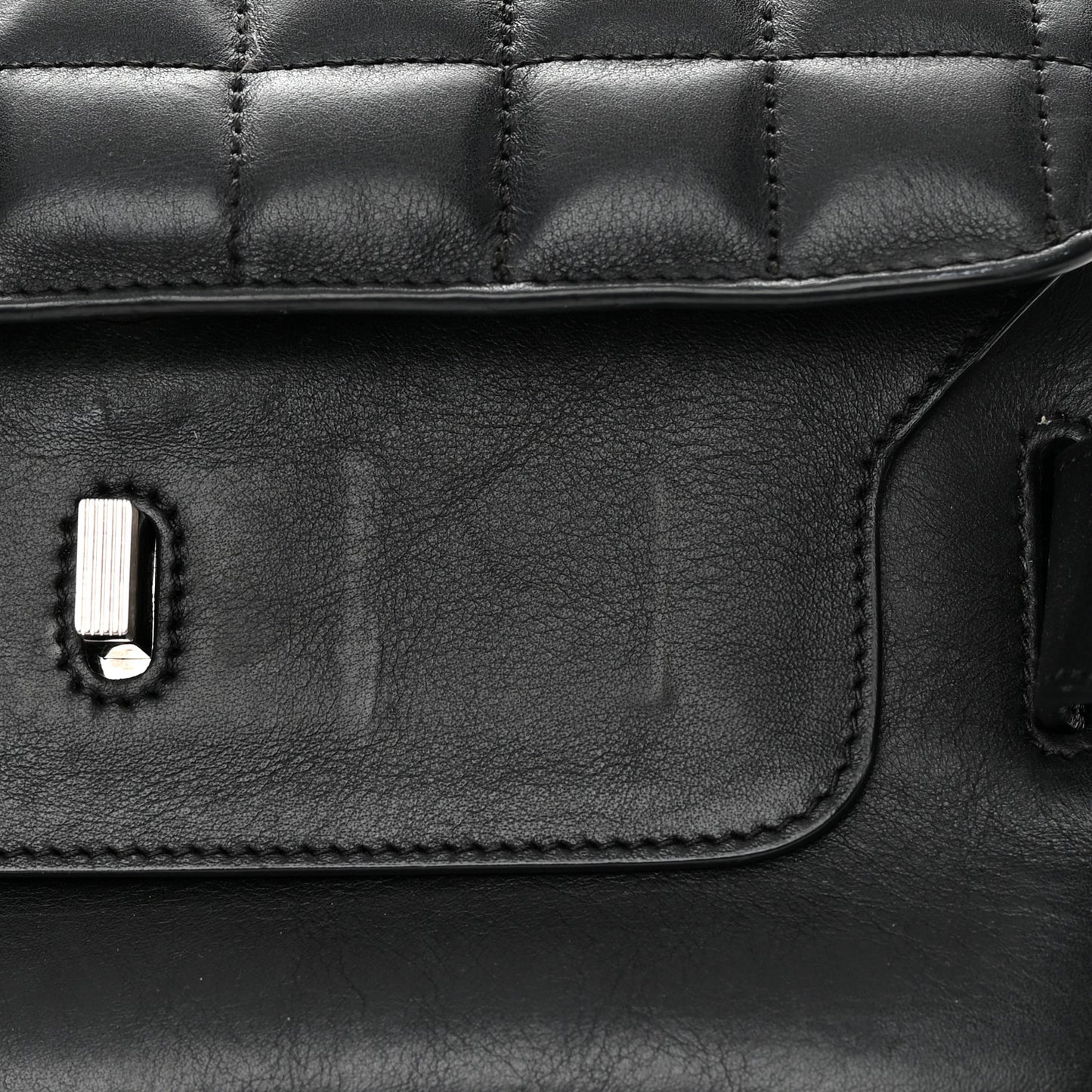 Lambskin Quilted Mini PS11 Classic Shoulder Bag Black