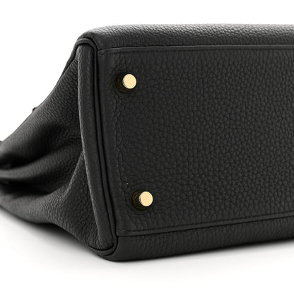 Hermes Togo Kelly Retourne 32 Black 9 of 14