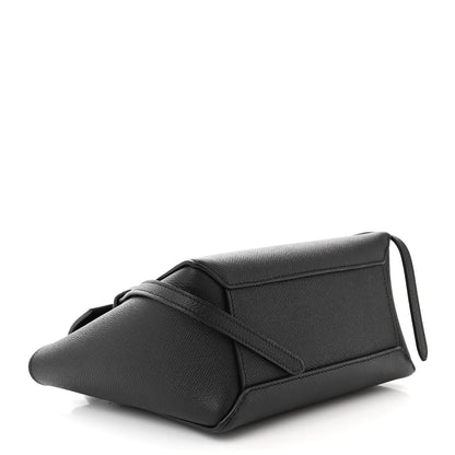 Celine Grained Calfskin Nano Belt Bag Black 4 of 10