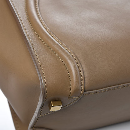 Celine Smooth Calfskin Micro Luggage Camel 13 of 14