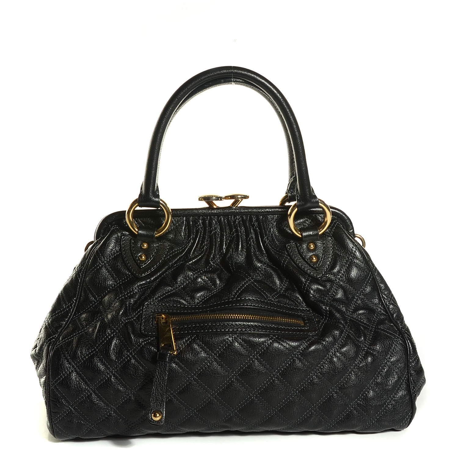 Marc Jacobs Calfskin Quilted Stam Black 1 of 7