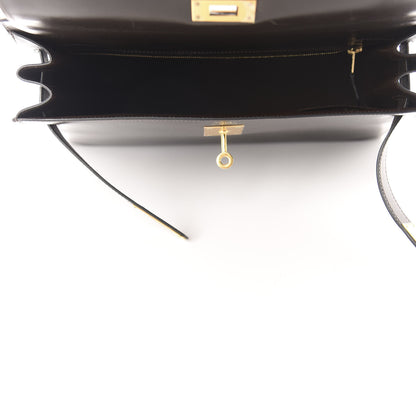 Hermes Box Kelly Sellier 32 Chocolate 5 of 18