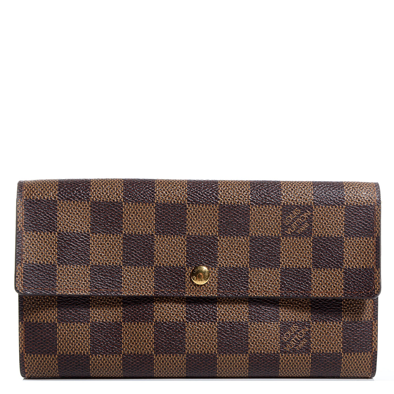 Louis Vuitton Damier Ebene Sarah Wallet 1 of 7