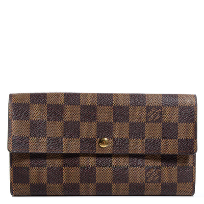 Louis Vuitton Damier Ebene Sarah Wallet 1 of 7