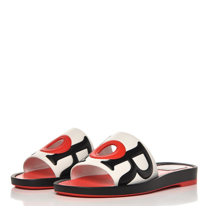 Christian Dior Calfskin Marina Slides 35.5 White 2 of 11