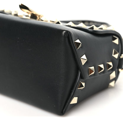 Valentino Garavani Vitello Mini Rockstud Crossbody Bag Black 8 of 8