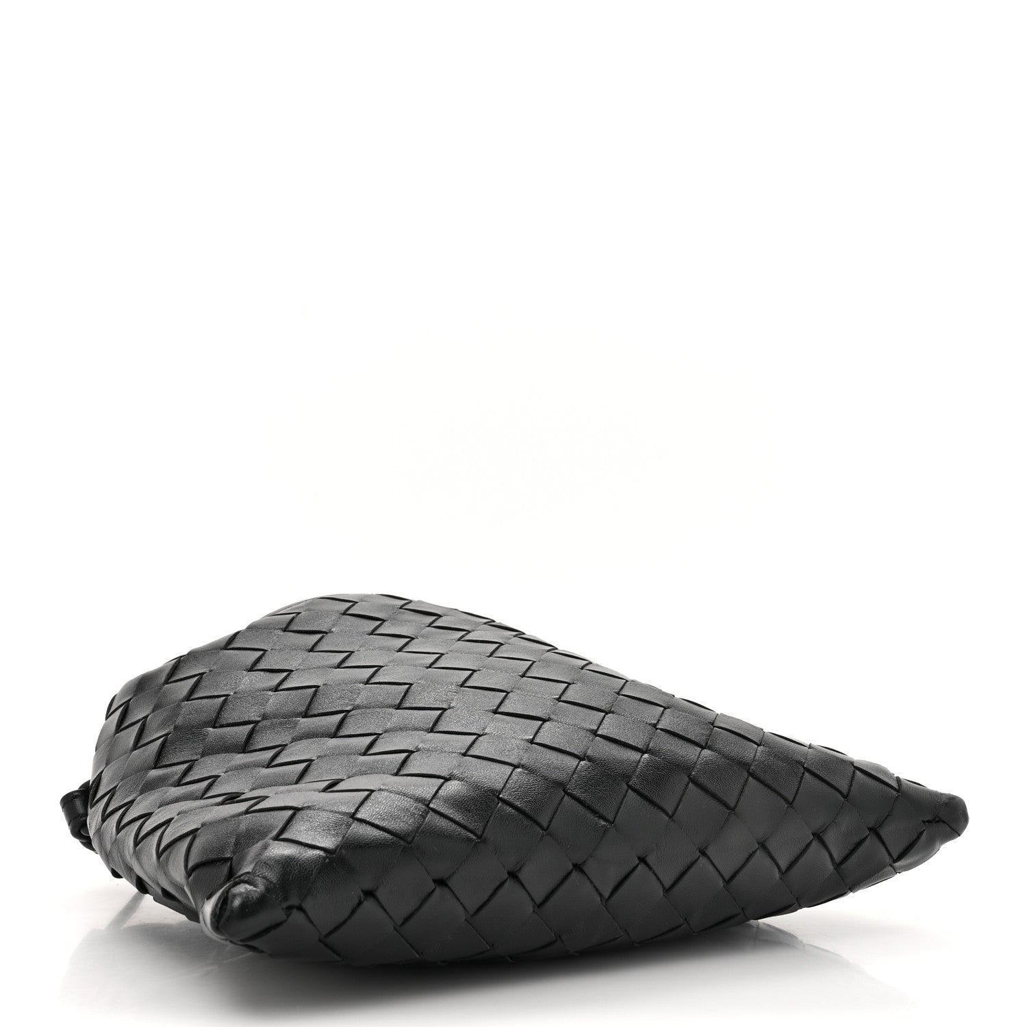 Bottega Veneta Calfskin Intrecciato Mini Hop Black 4 of 10