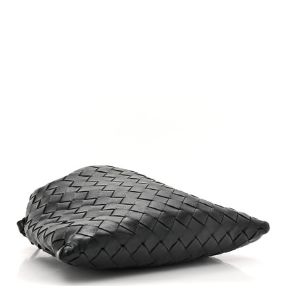 Bottega Veneta Calfskin Intrecciato Mini Hop Black 4 of 10