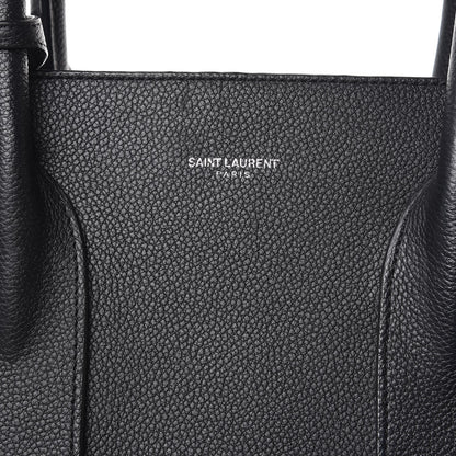 Saint Laurent Grained Calfskin Large Sac De Jour Carryall Black 6 of 15