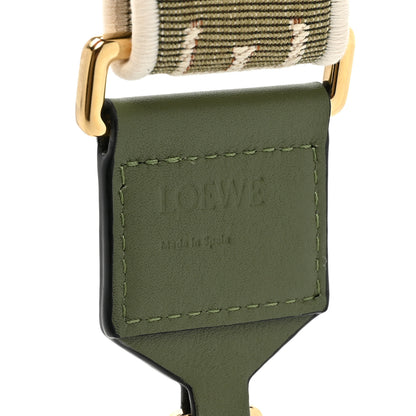 Loewe Calfskin Jacquard Anagram Strap Green 4 of 6