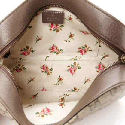 Gucci GG Supreme Monogram Web Neo Vintage Shoulder Bag Beige New Acero Crop 5 of 14