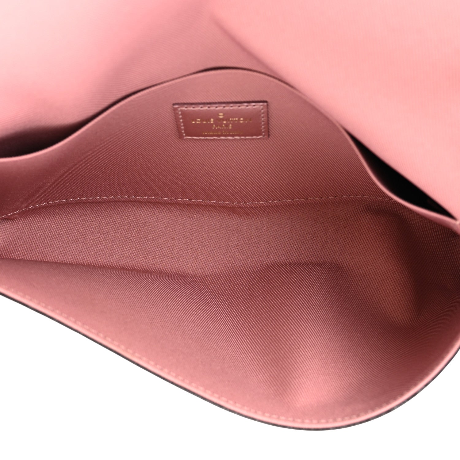 Louis Vuitton Vernis Pochette Felicie Chain Wallet Metallic Pale Pink 6 of 12