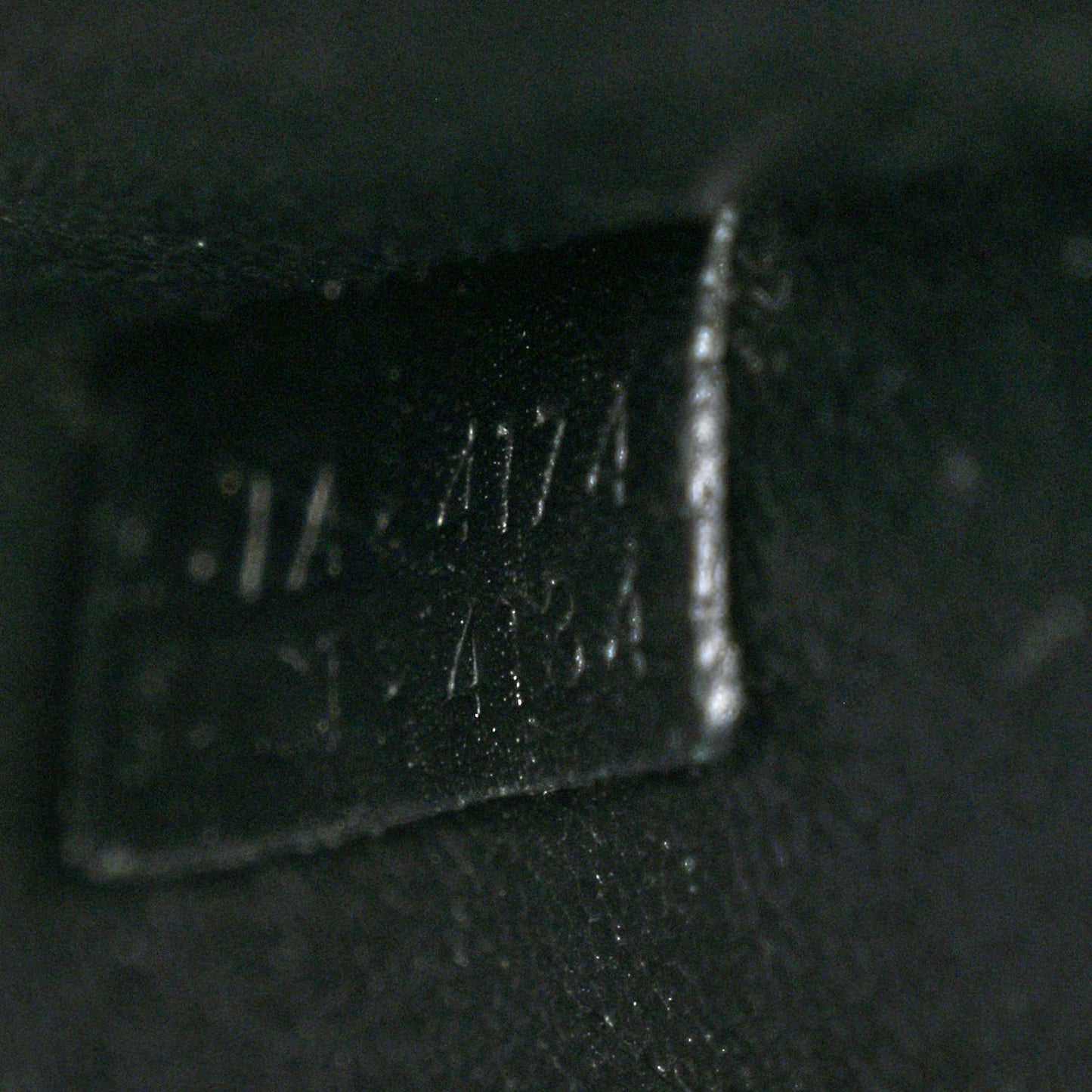 Smooth Drummed Calfskin Tri-Color Nano Luggage Olive