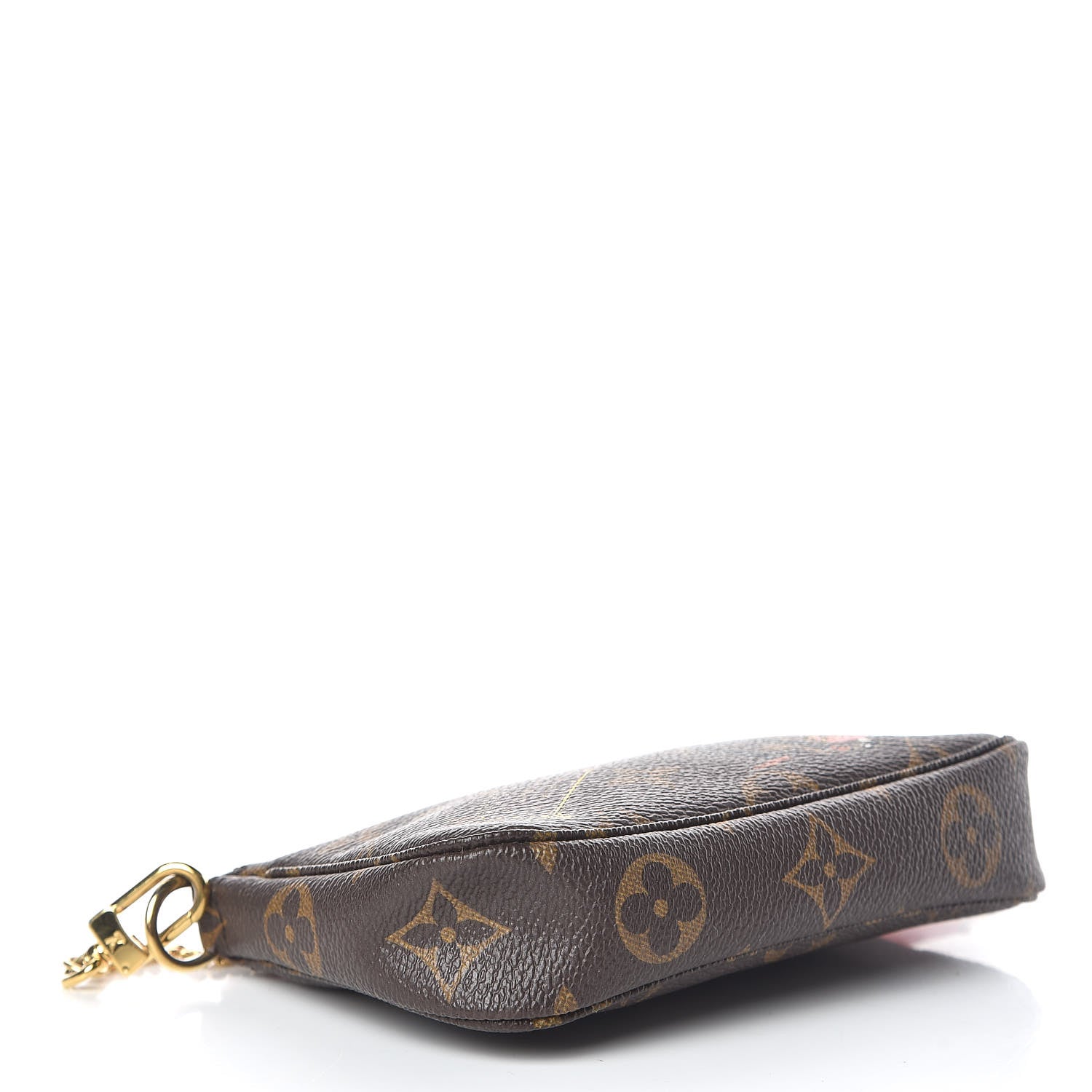 Louis Vuitton Monogram Illustre Mini Pochette Accessories Rose 4 of 7