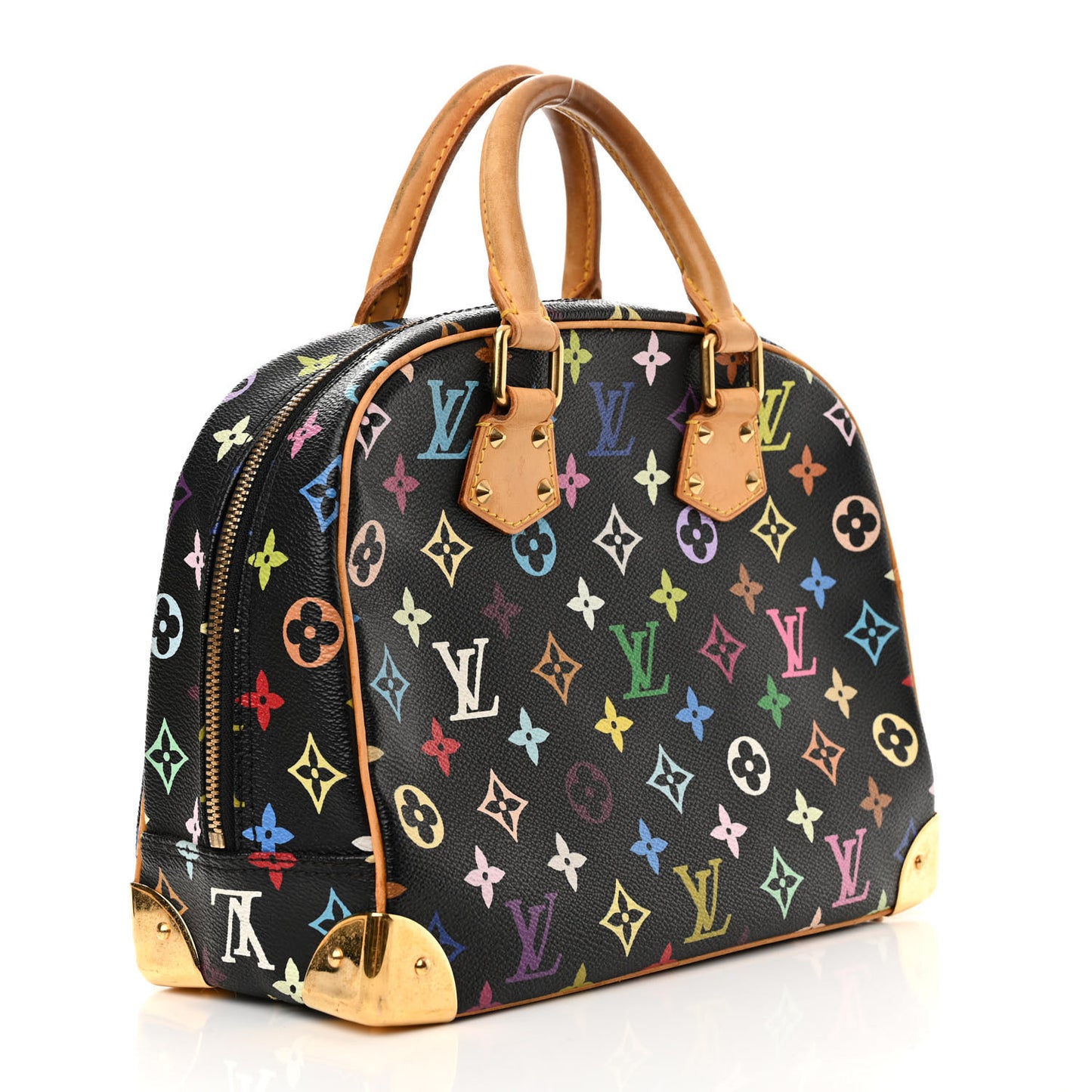 Monogram Multicolor Trouville Black