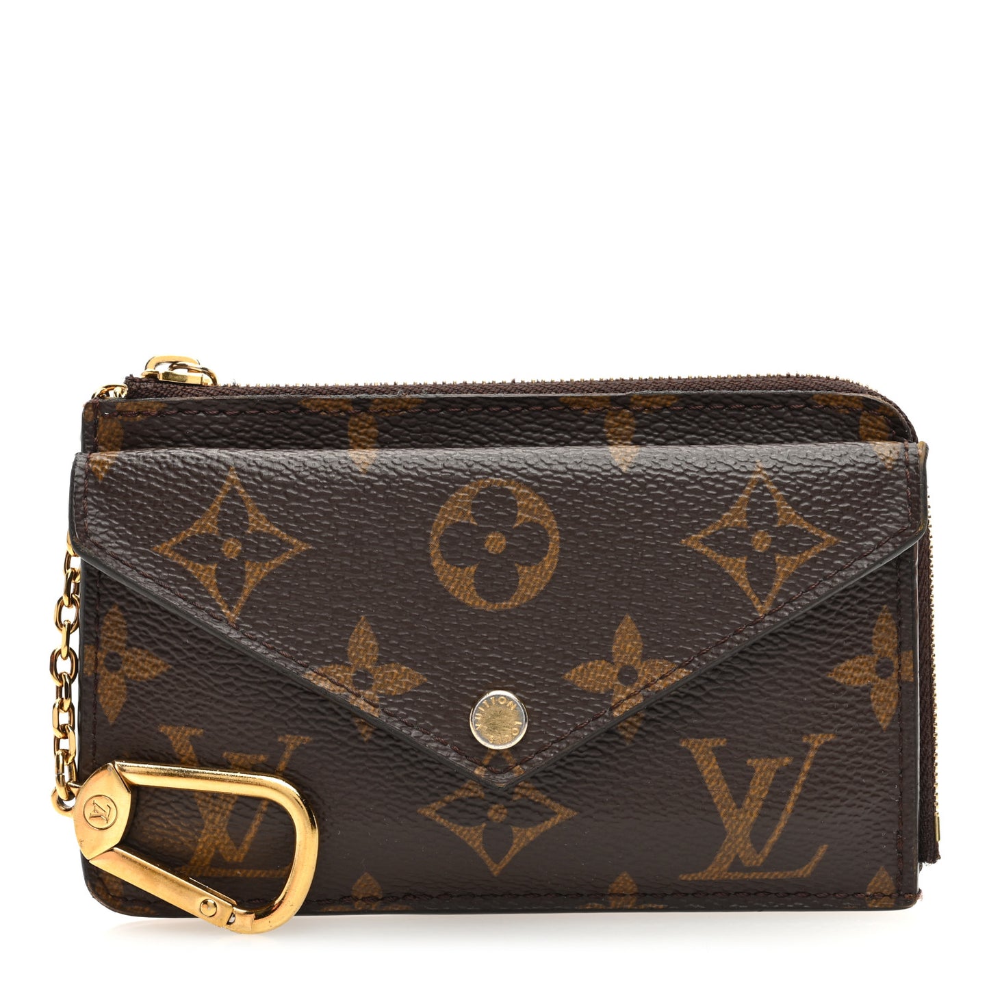 Monogram Recto Verso Card Holder Black