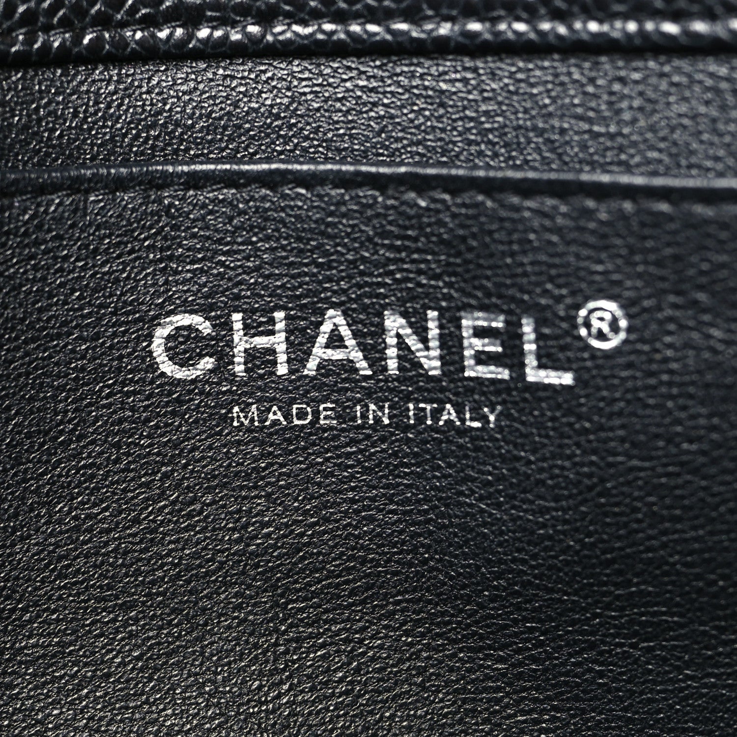 Chanel Caviar Quilted Clutch With Chain Flap Black 6 of 10