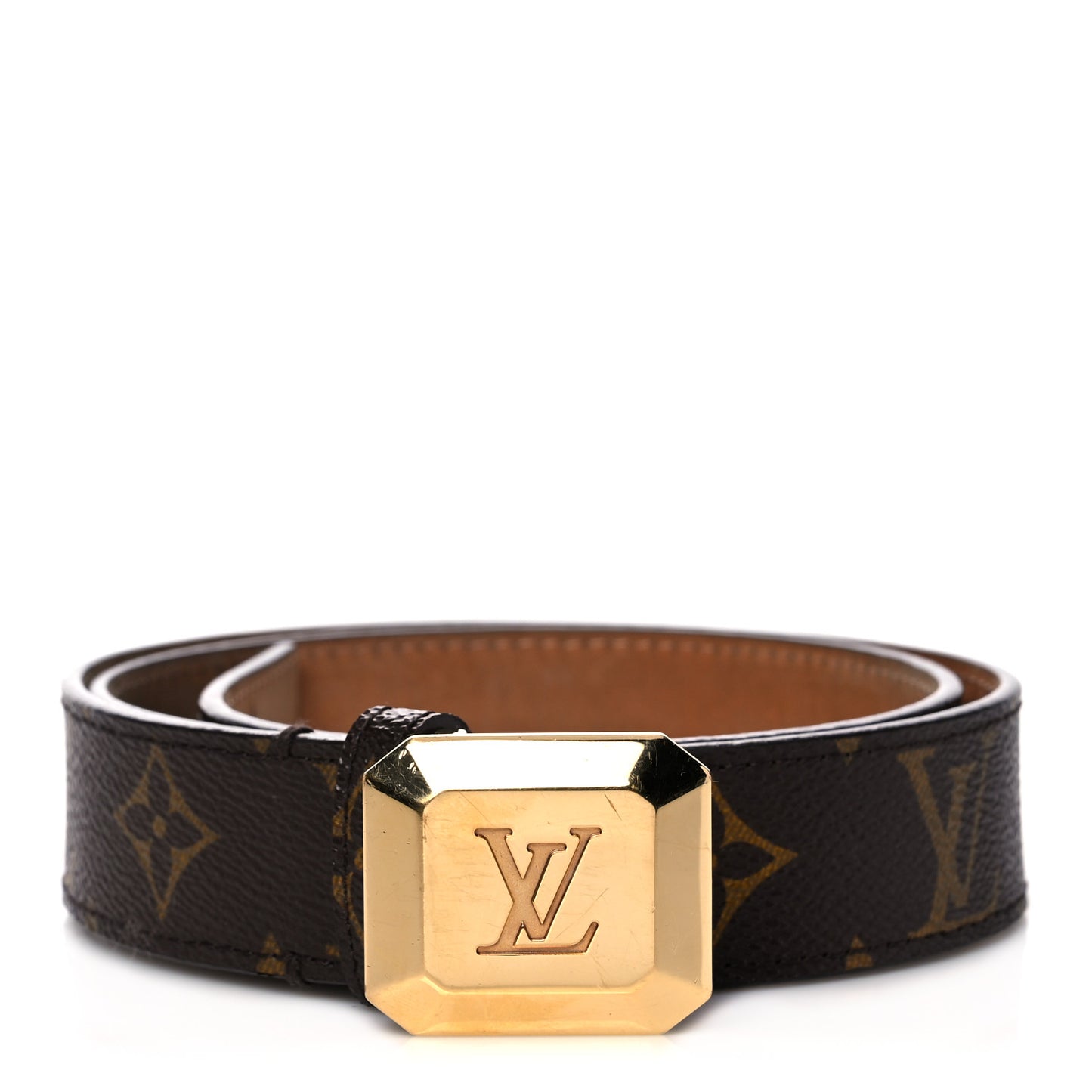 Monogram 30mm Cabochon Belt 75 30