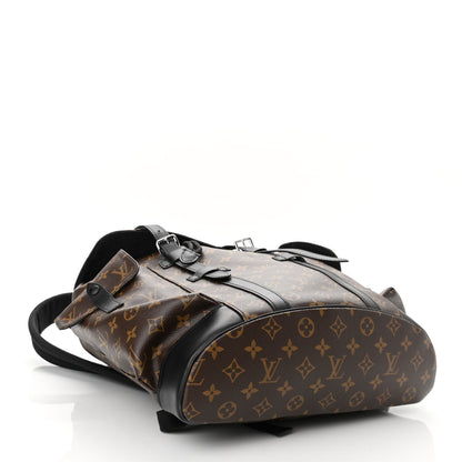 Louis Vuitton Monogram Macassar Christopher PM Backpack 4 of 11