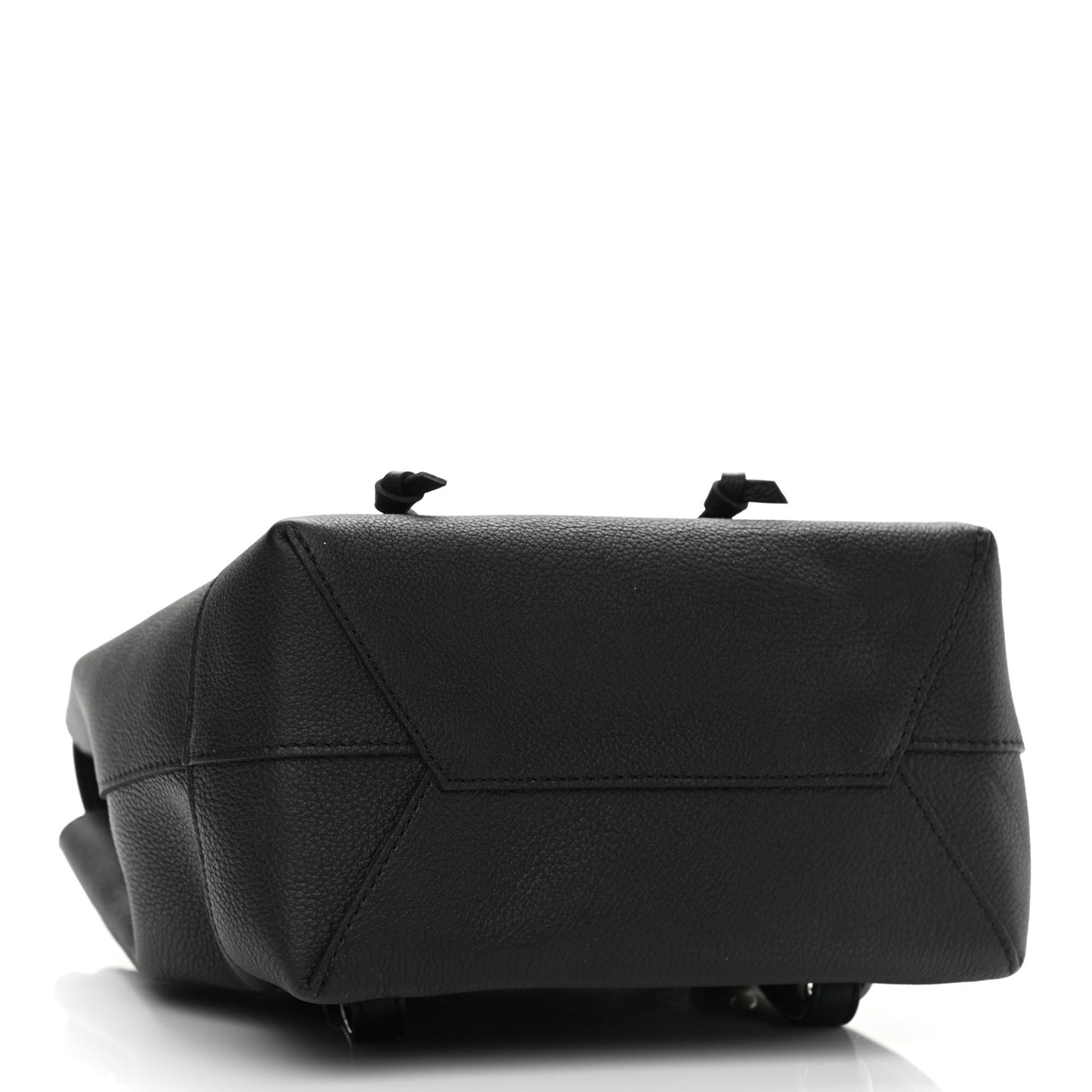Calfskin Lockme Backpack Black