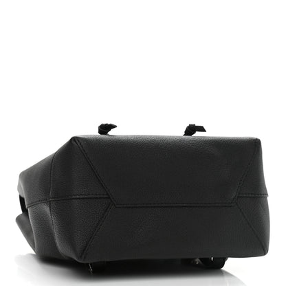 Louis Vuitton Calfskin Lockme Backpack Black 4 of 10