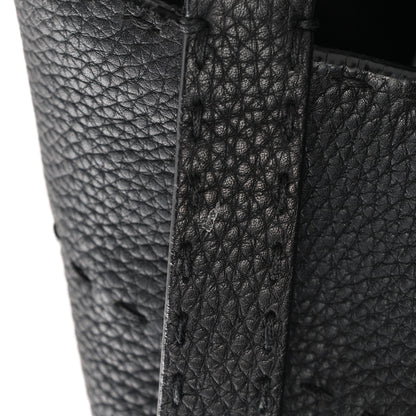 Fendi Cuoio Romano Selleria Large Anna Bucket Bag Black 10 of 14