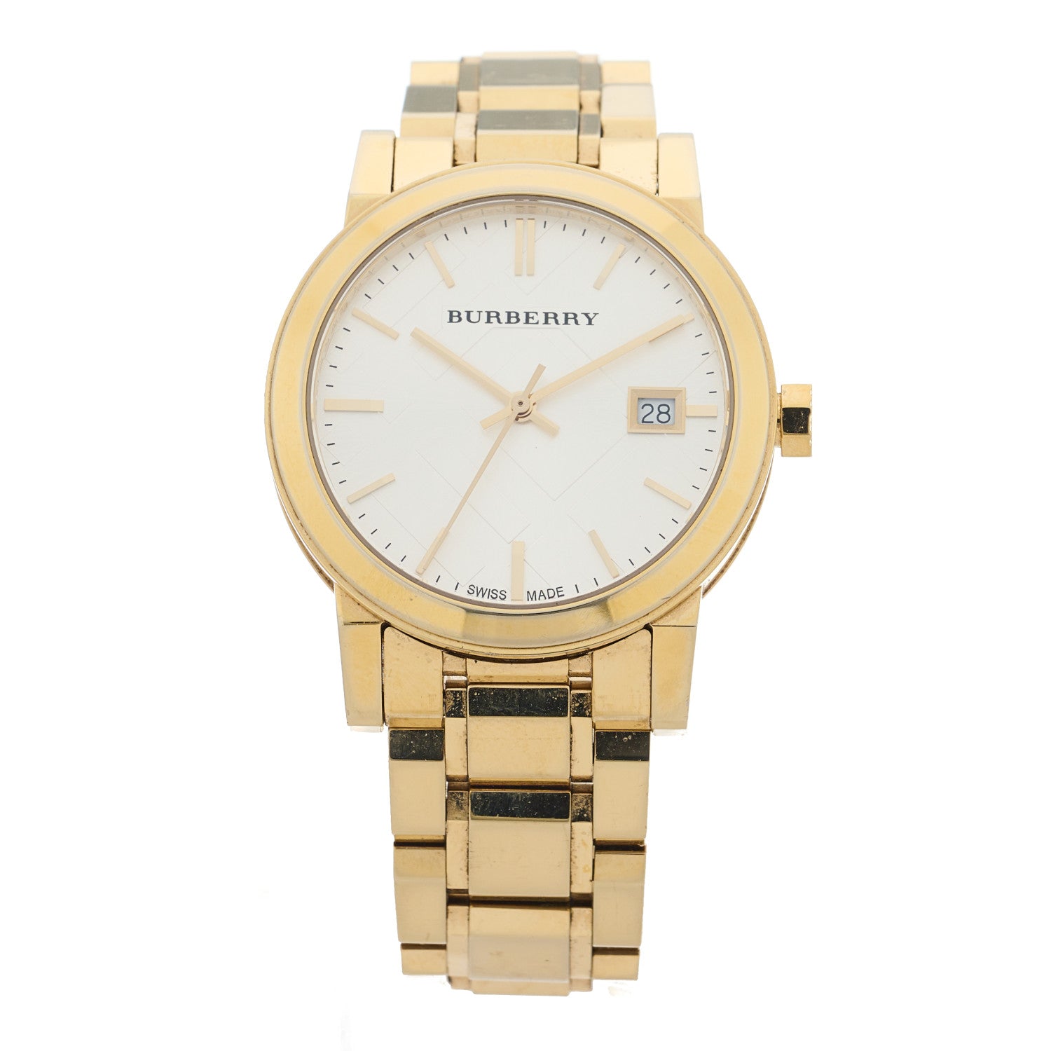 Burberry Stainless Steel 34mm The City Quartz Watch BU9103 1 of 4