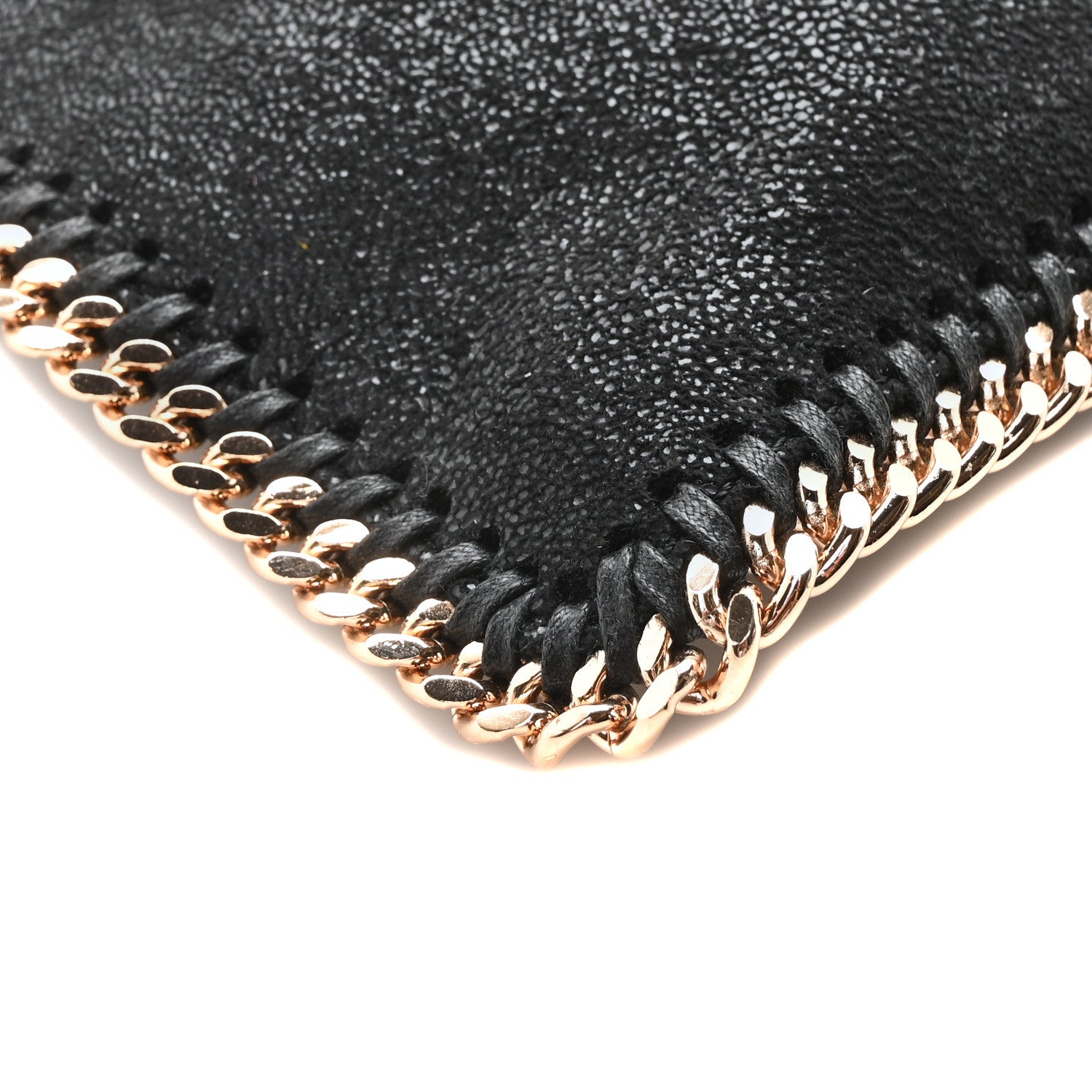 Stella McCartney Shaggy Deer Falabella Tassel Flat Crossbody Black 8 of 9