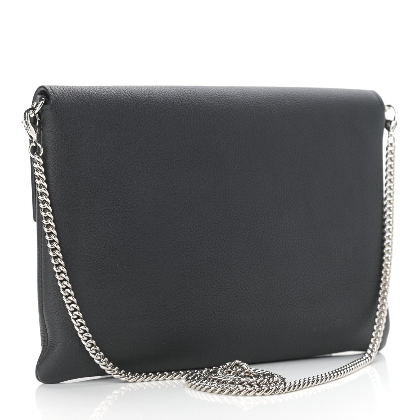 Soft Calfskin My Lockme Pochette Black